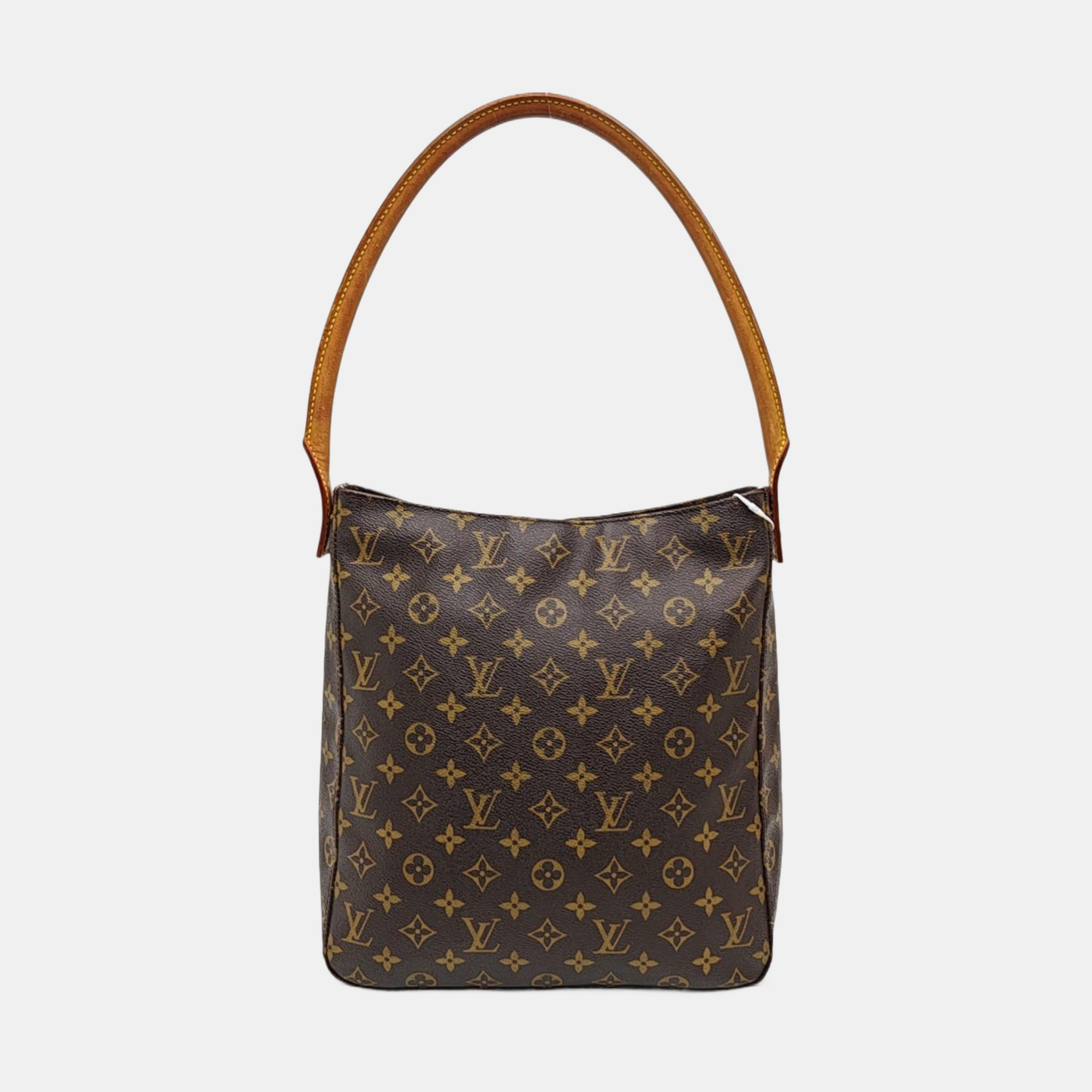 LOOPING GM Monogram Coated Canvas Brown