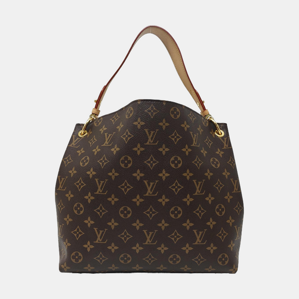 GRACEFUL TPM Monogram Coated Canvas Brown