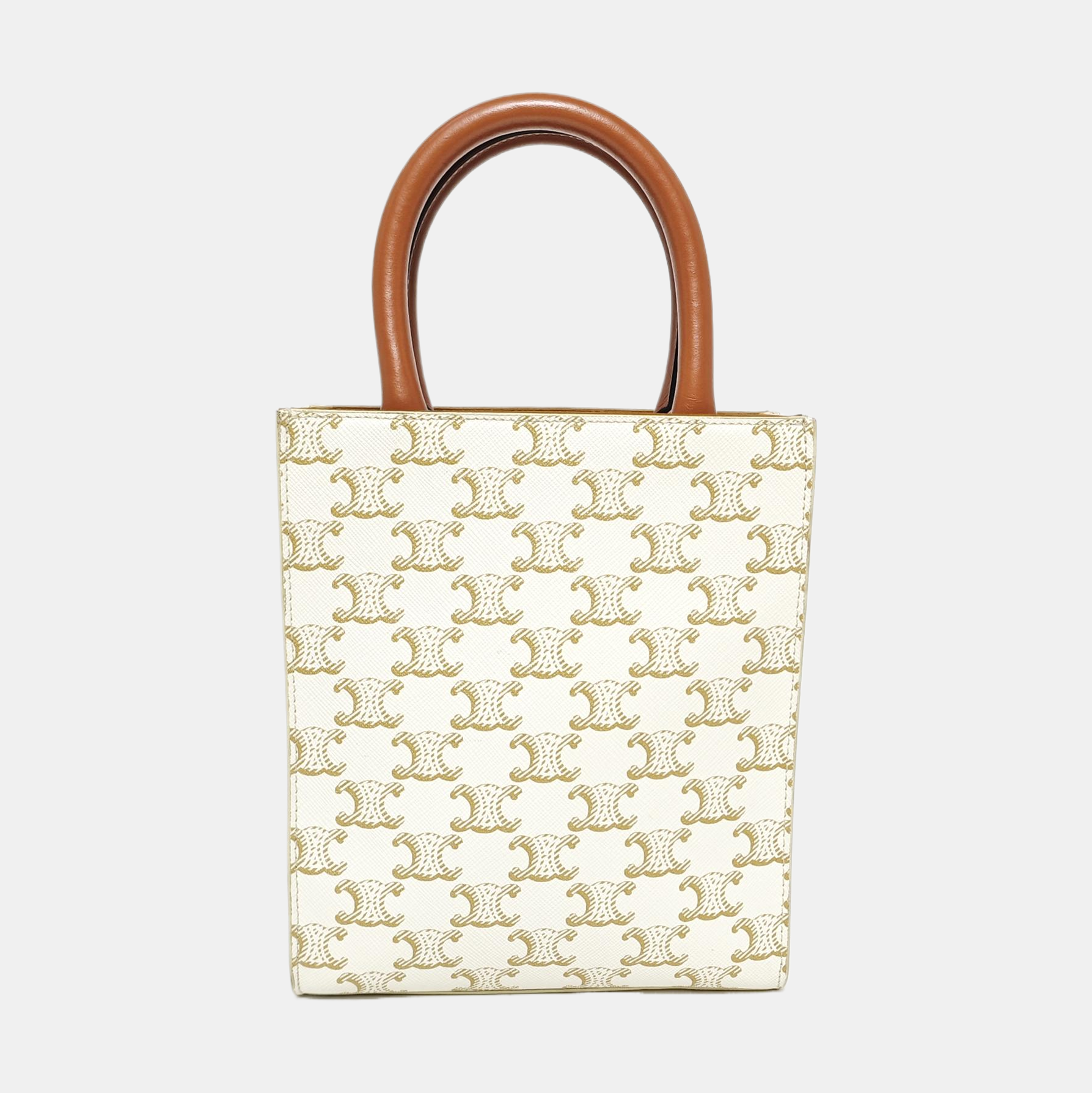 CABAS CELINE Mini Coated Canvas White