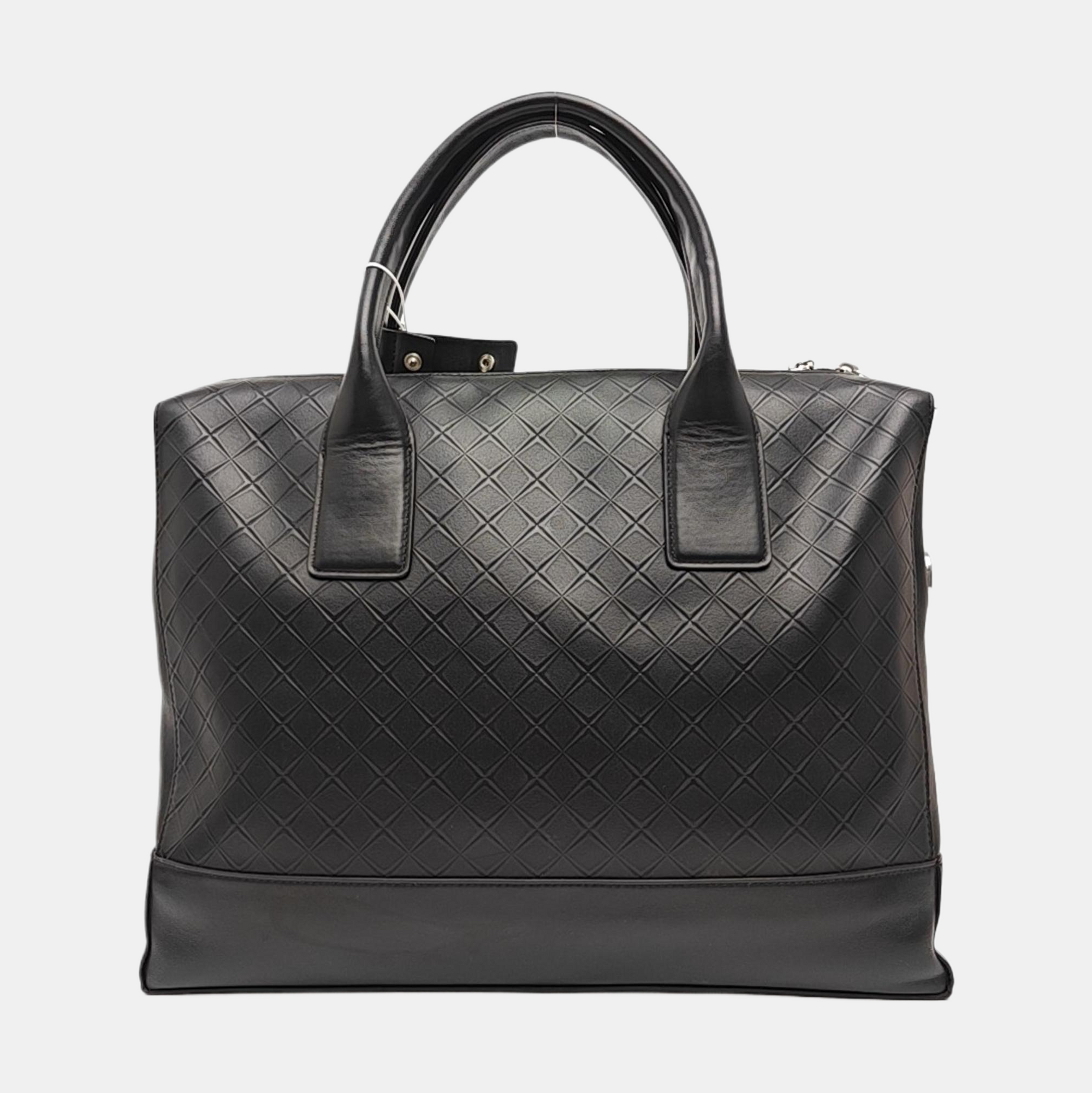 Calfskin Shoulder Bag Black