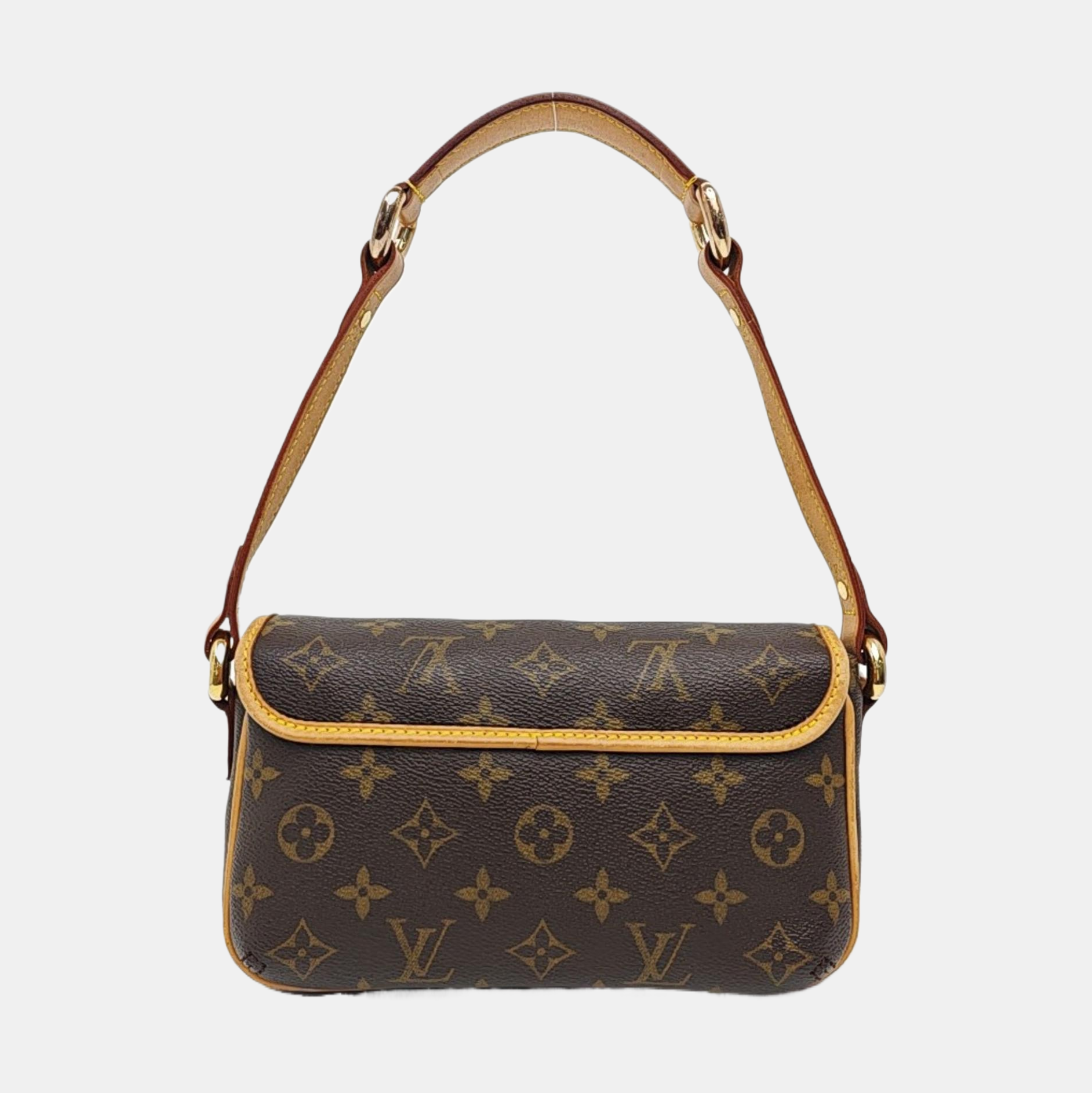 TIKAL Monogram Coated Canvas Brown