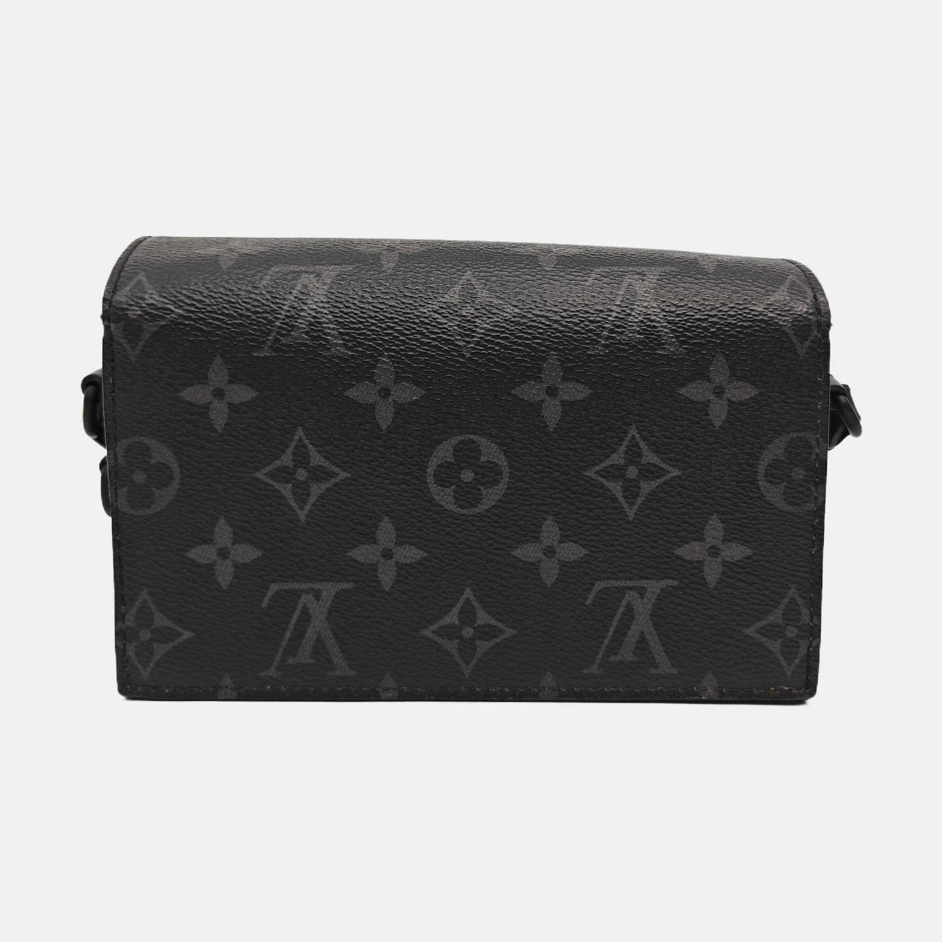 STEAMER Mini Monogram Coated Canvas Black