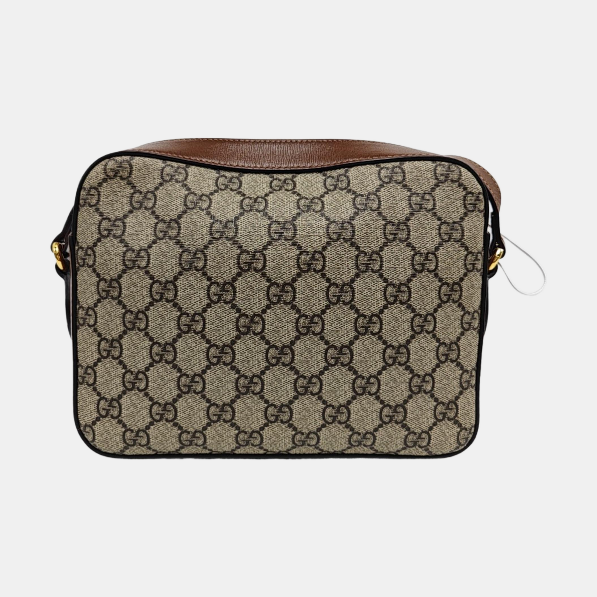 Horsebit 1955 Small Coated Canvas Beige