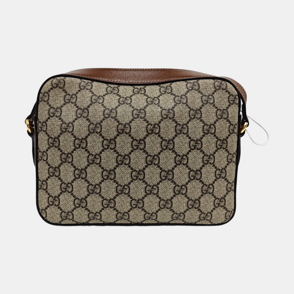 Horsebit 1955 Small Coated Canvas Beige