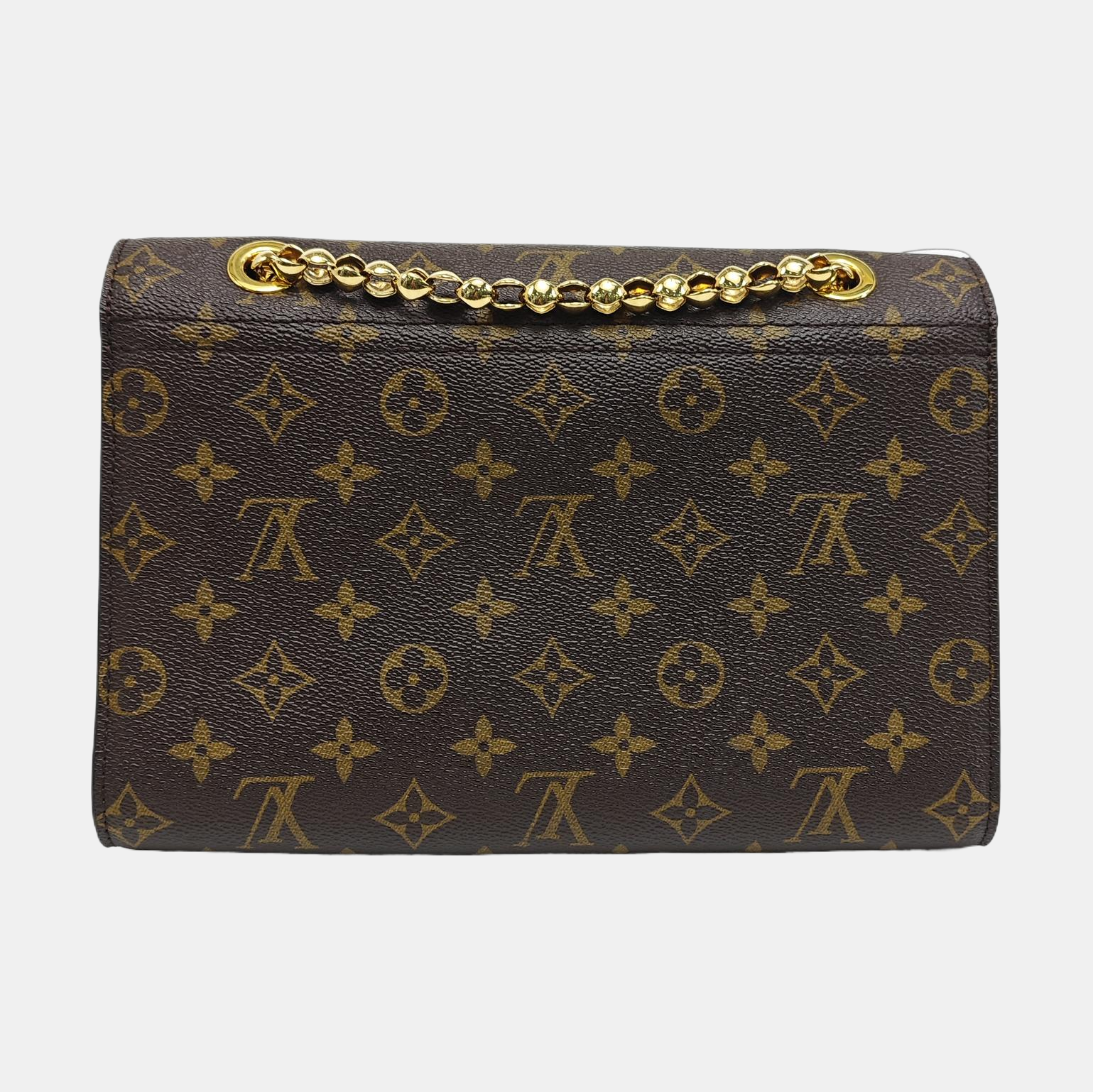 VICTOIRE Monogram Coated Canvas Brown
