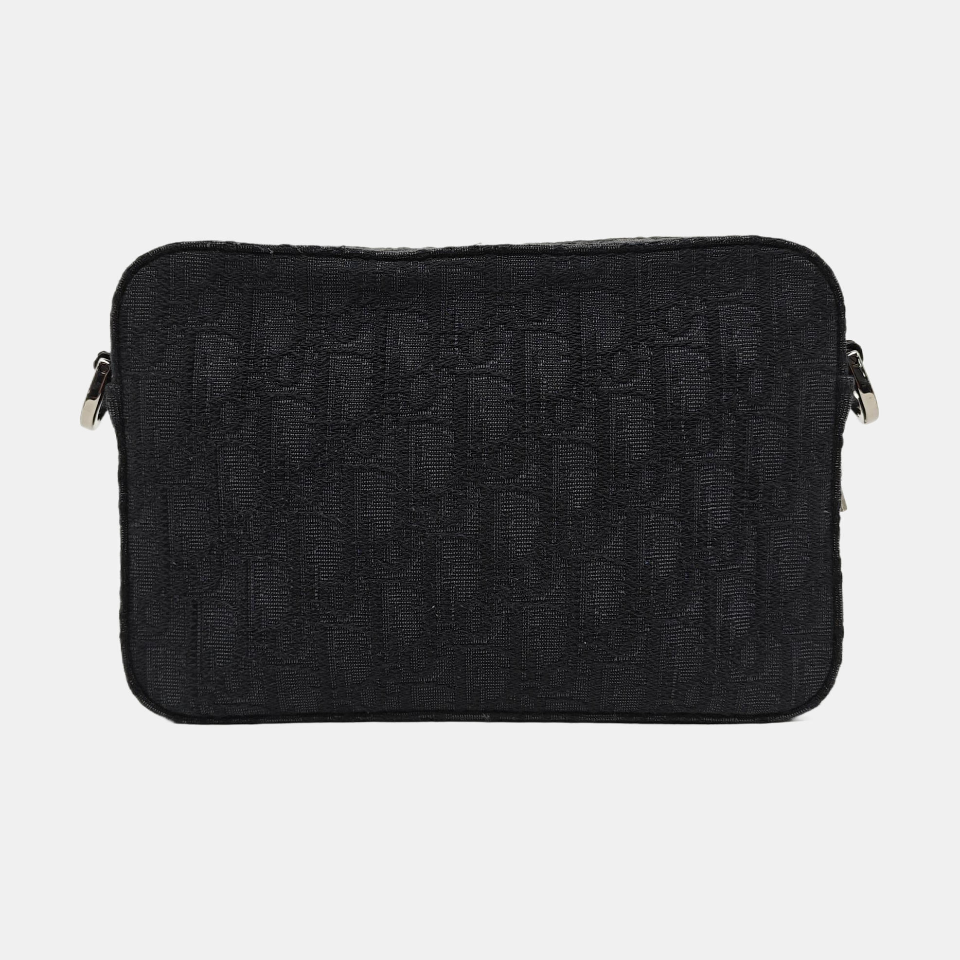 Safari Oblique Canvas Black