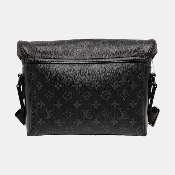 VOYAGER PM Monogram Coated Canvas Black
