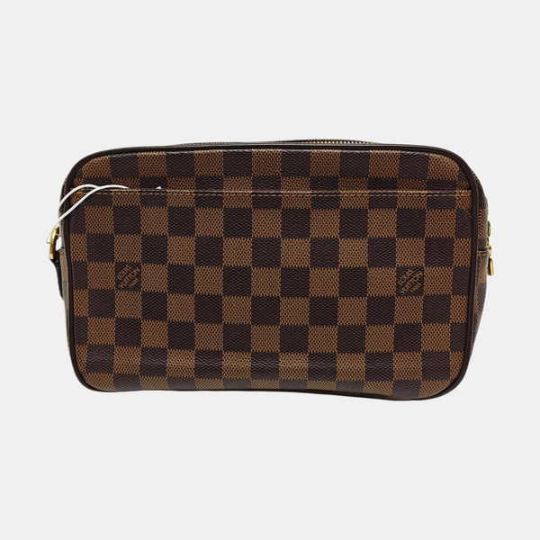 SAINT PAUL Damier Ebene Coated Canvas Brown