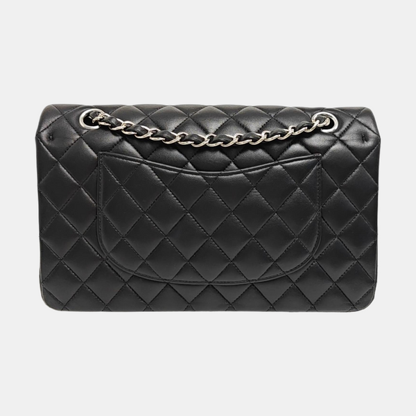 CLASSIC FLAP Medium Quilted Lambskin Black