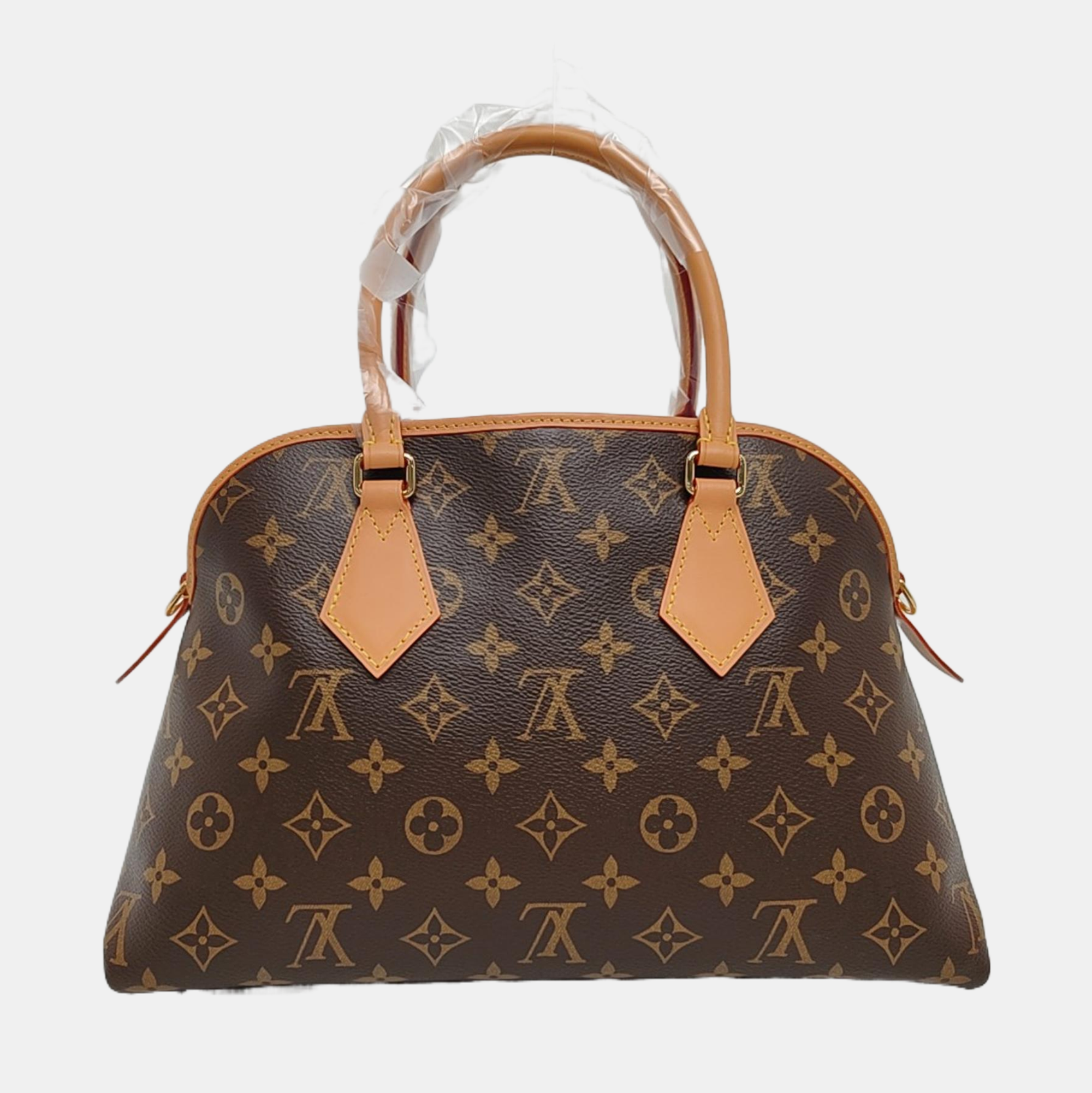 EVERMORE PM Monogram Coated Canvas Brown