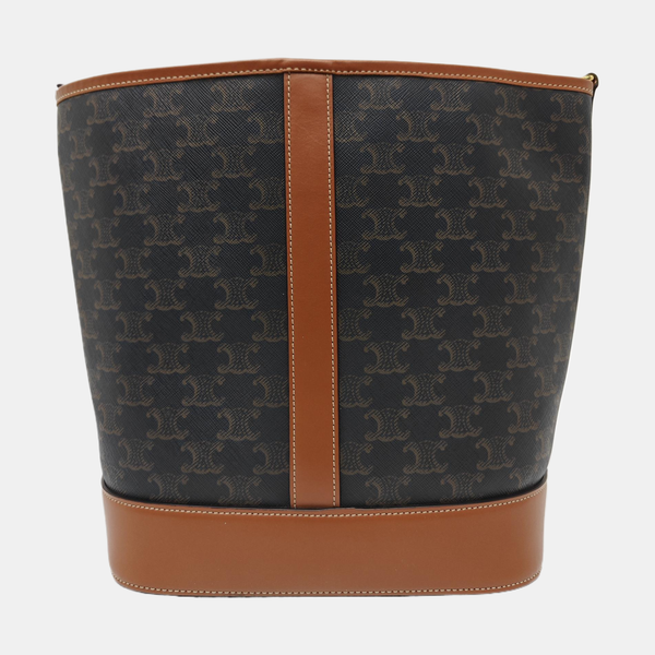 TRIOMPHE CANVAS Medium Coated Canvas Brown