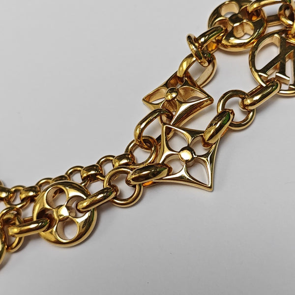CRAZY IN LOCK Metal Gold Bracelet