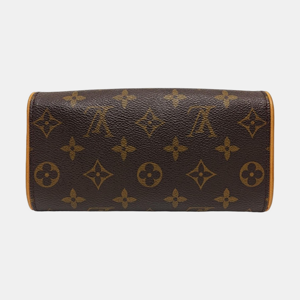 TWIN PM Monogram Coated Canvas Brown