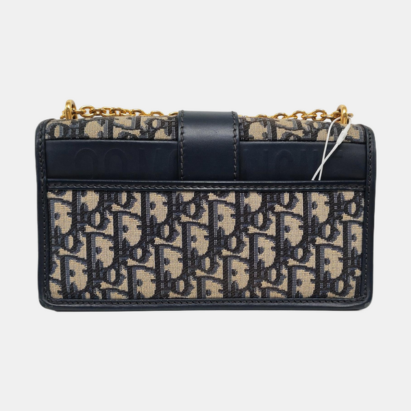 30 Montaigne East-West Oblique Canvas Blue