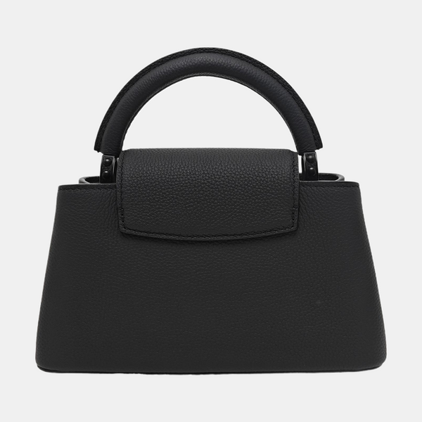 CAPUCINES Mini Calfskin Black