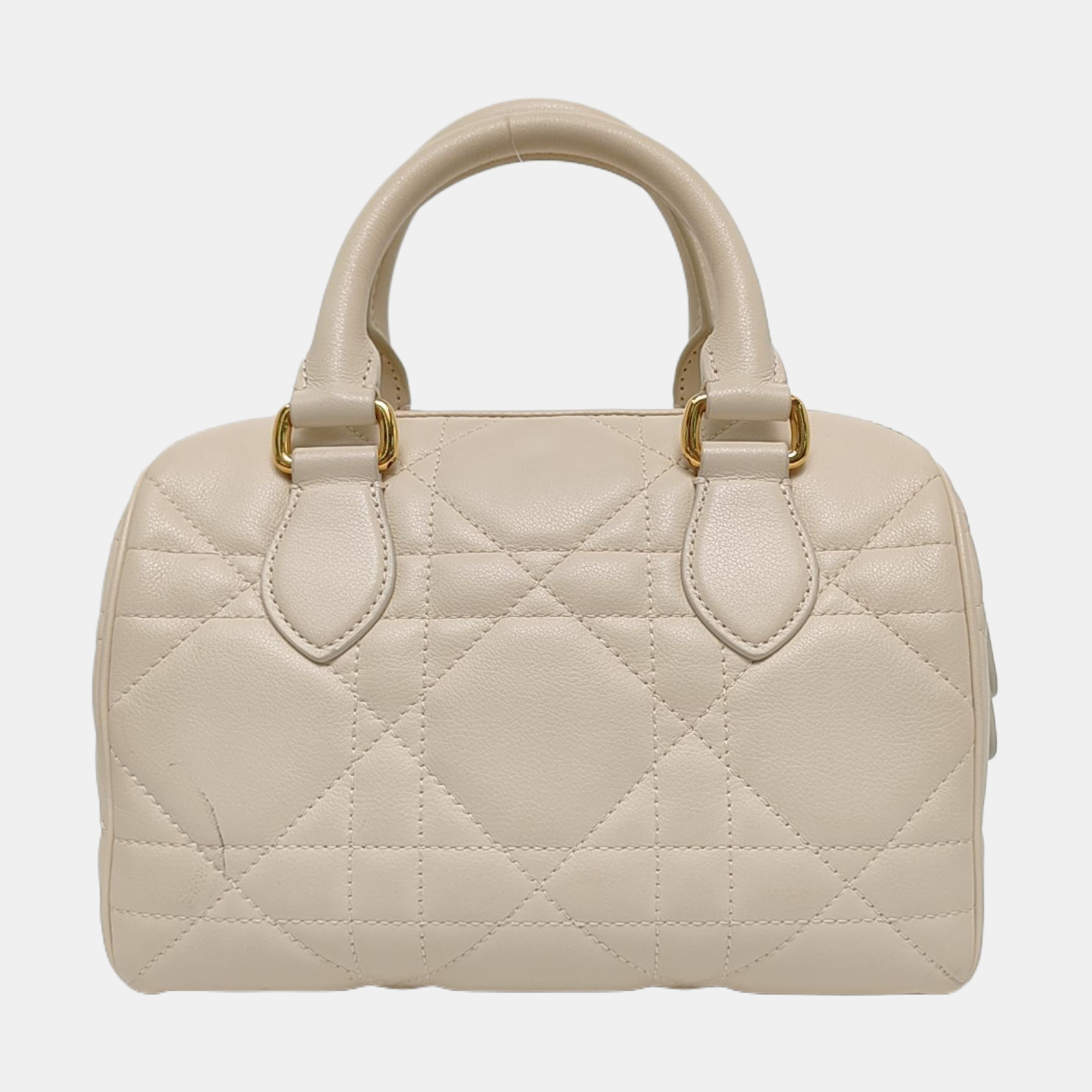Cannage Calfskin White