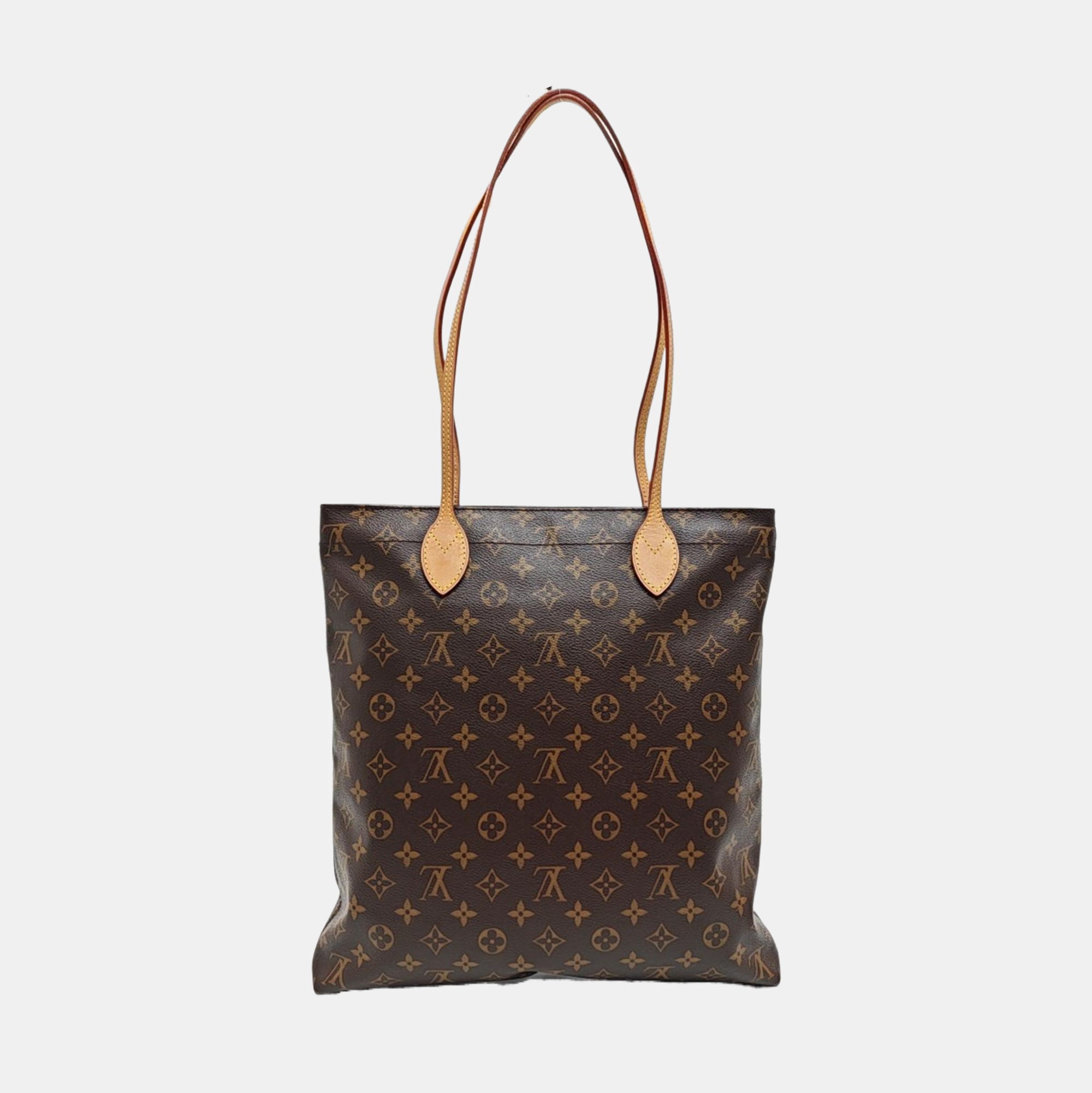 CARRY IT Monogram Coated Canvas Brown