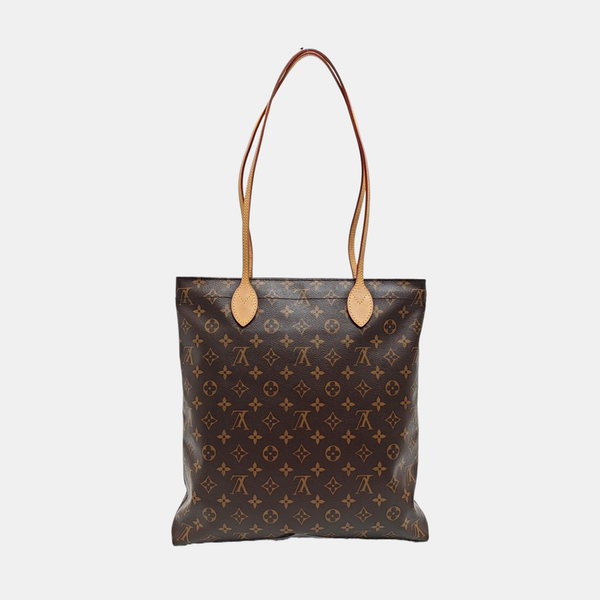 CARRY IT Monogram Coated Canvas Brown