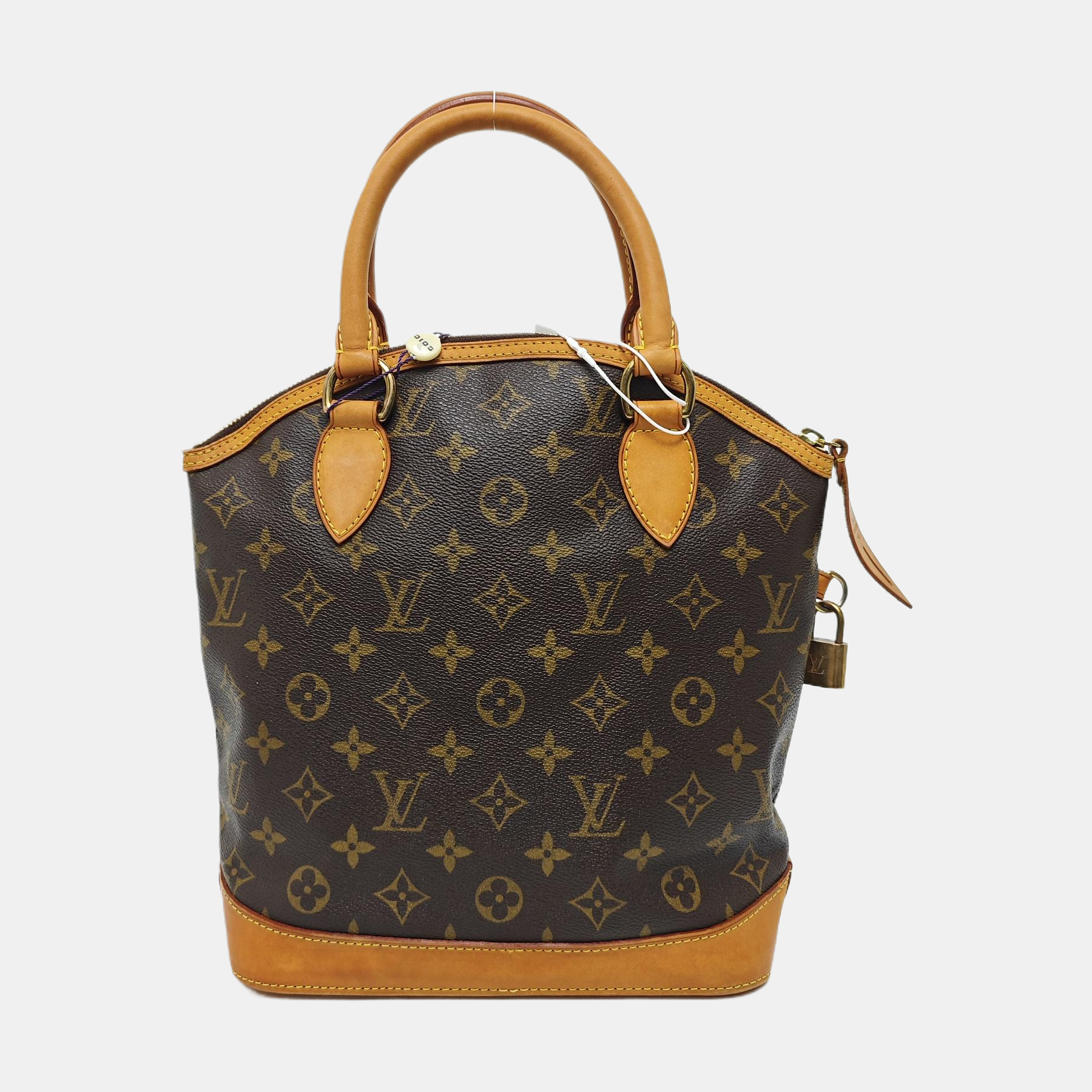 LOCKIT PM Monogram Coated Canvas Brown