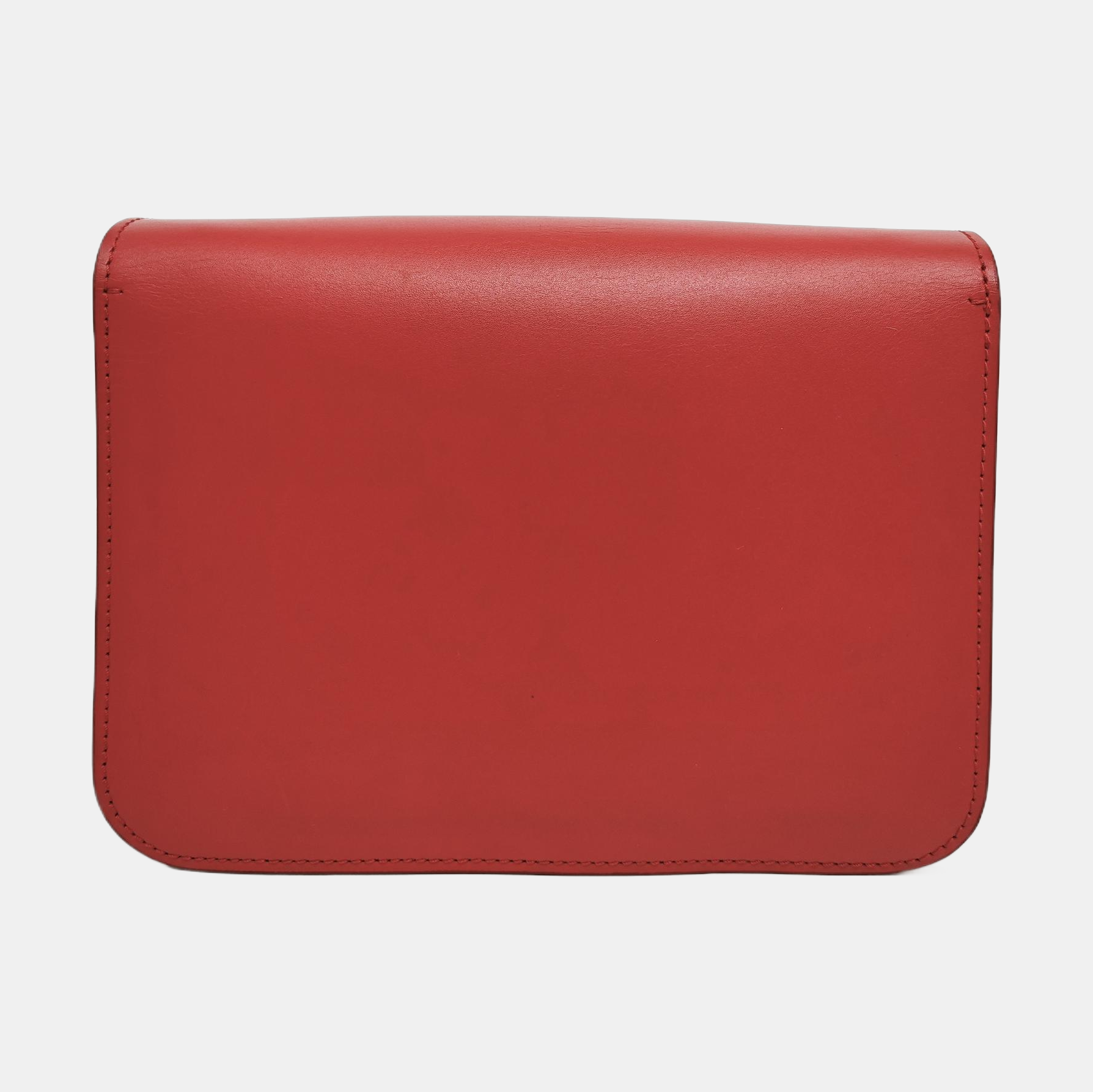TB Small Calfskin Red