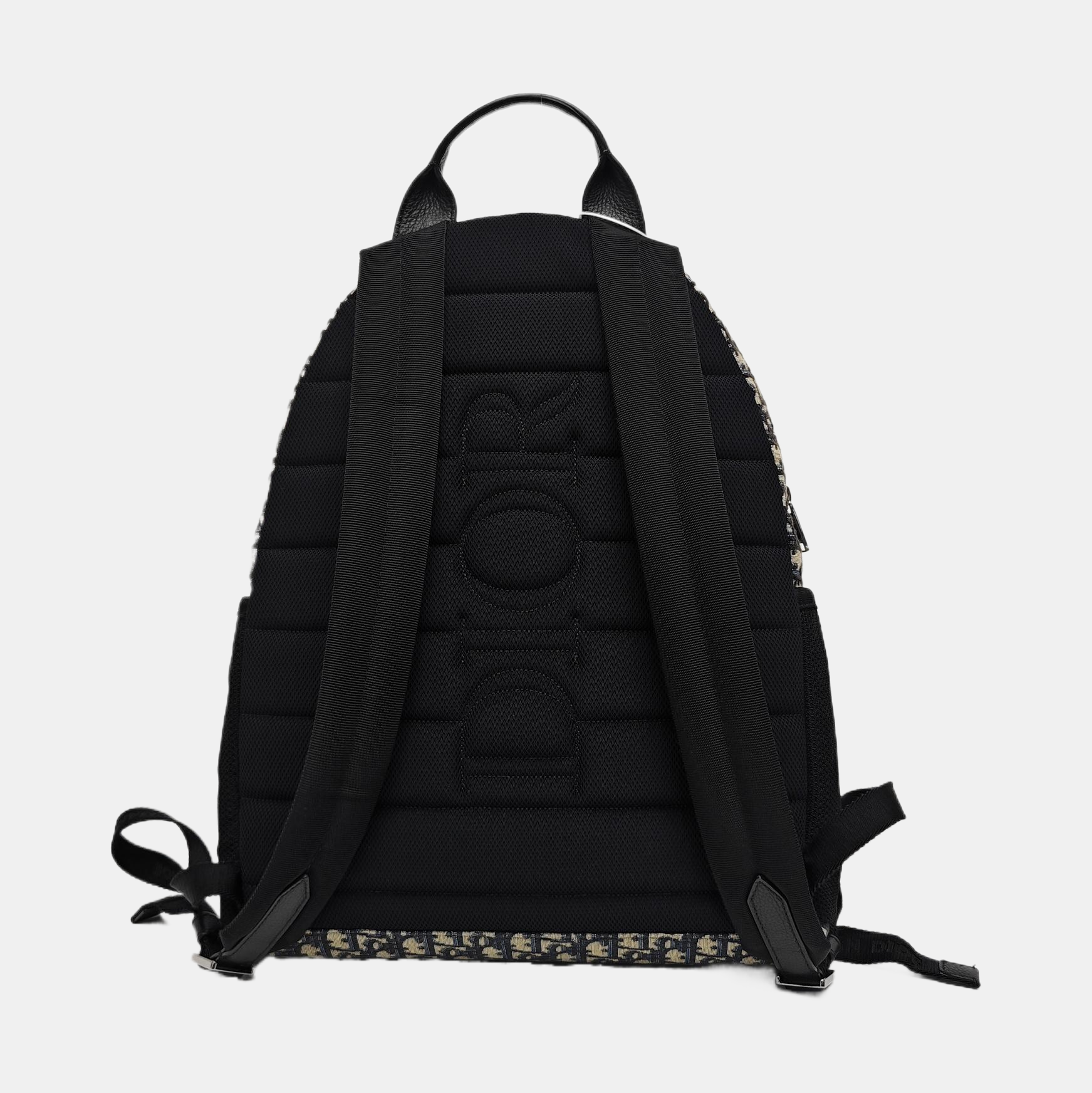 Oblique Canvas Backpack Blue