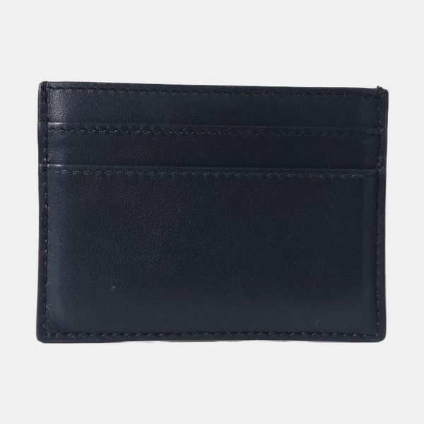 Calfskin Card Holder Blue
