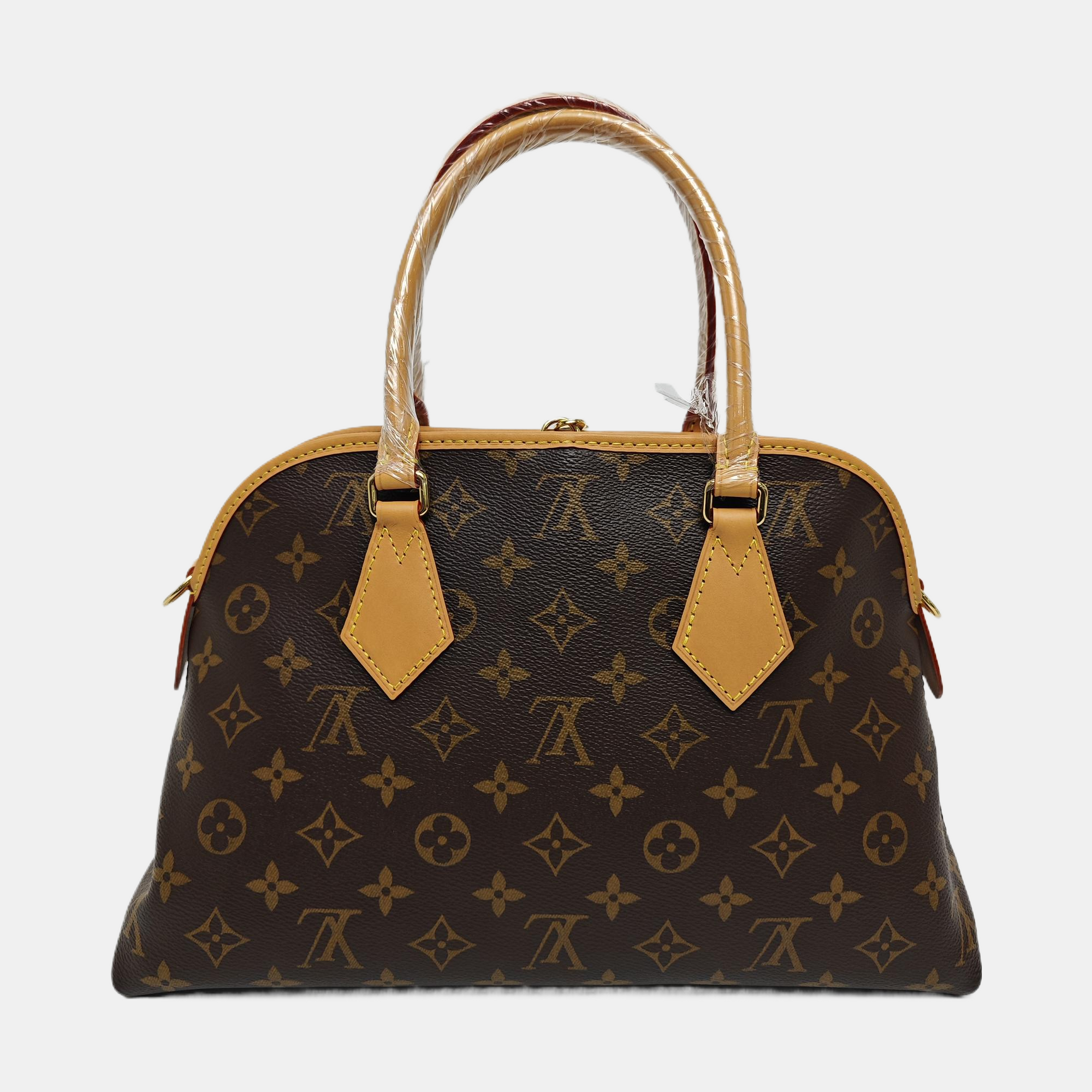 EVERMORE PM Monogram Coated Canvas Brown