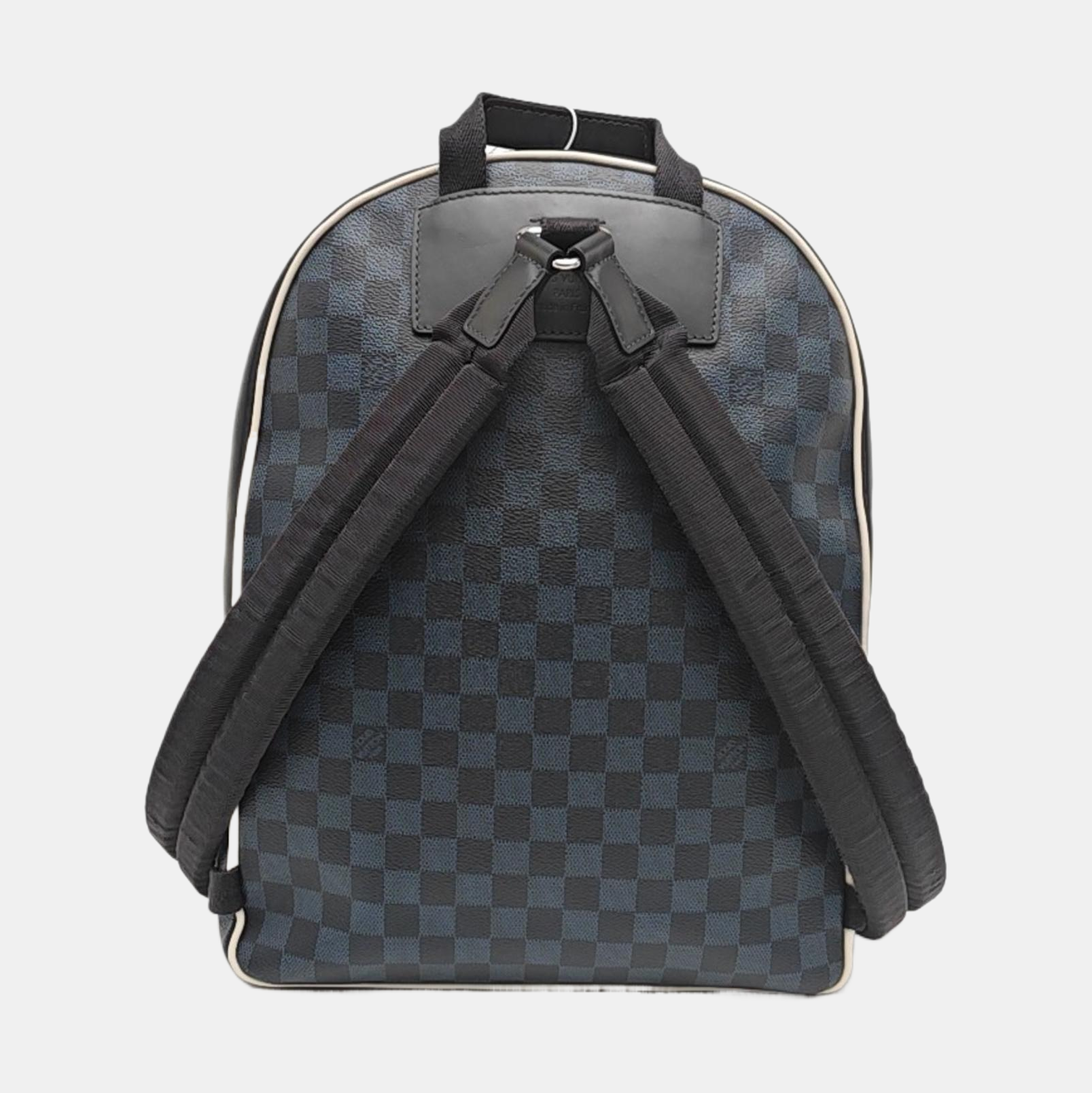 JOSH Damier Graphite Coated Canvas Black