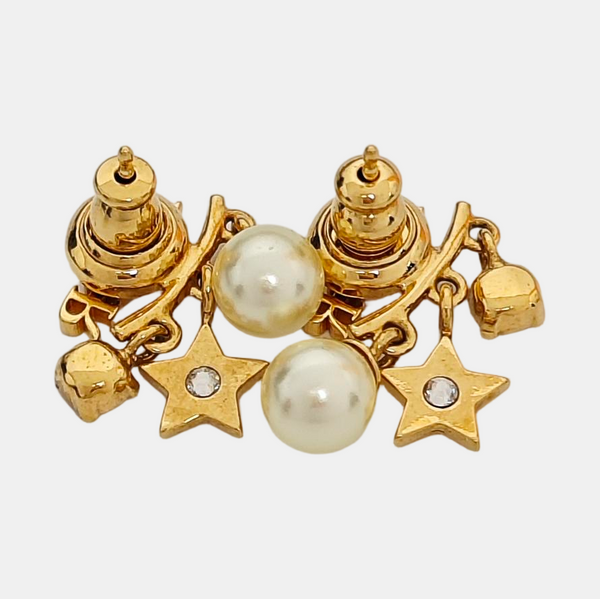 Metal Gold Stud Earrings