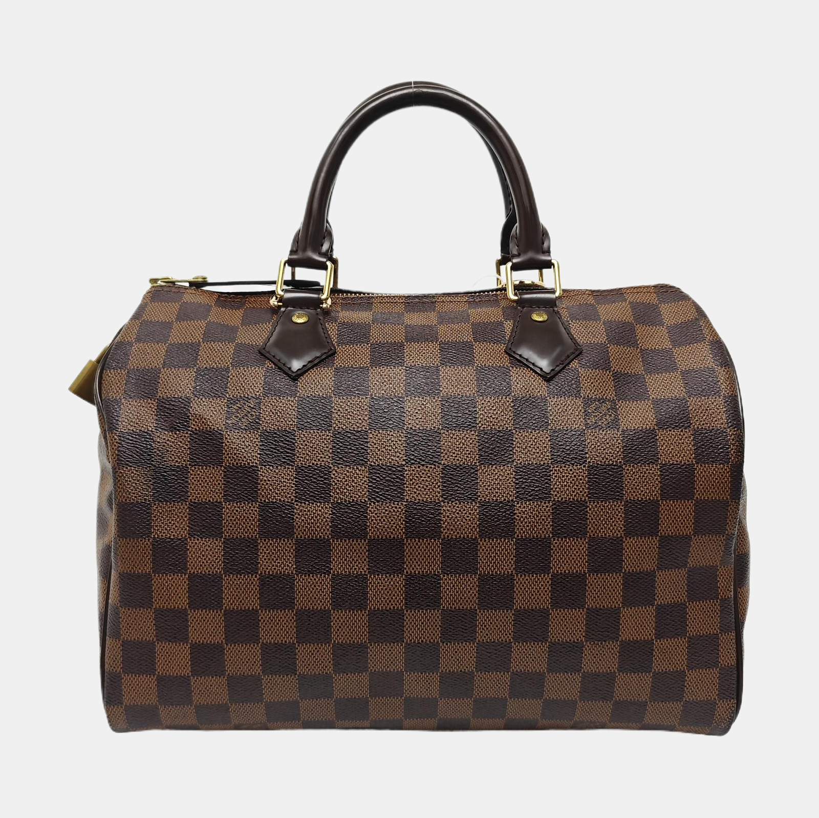 SPEEDY 30 Damier Ebene Coated Canvas Brown