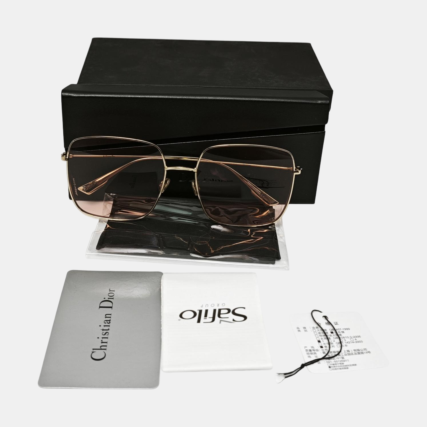 Metal Sunglasses Red