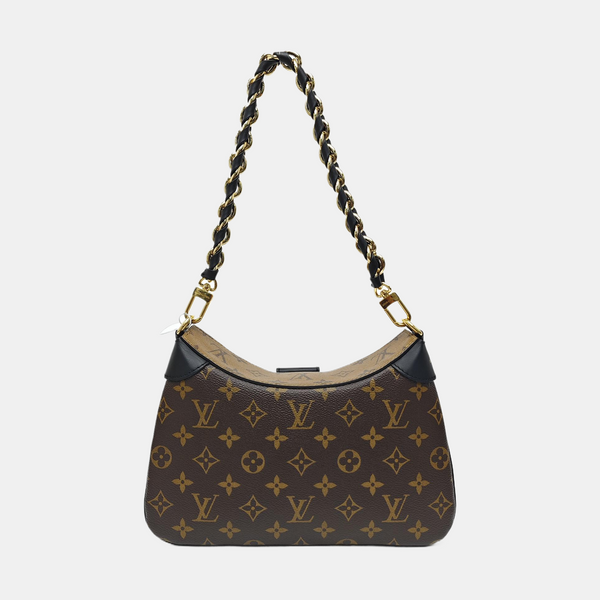 TWINNY Monogram Coated Canvas Brown