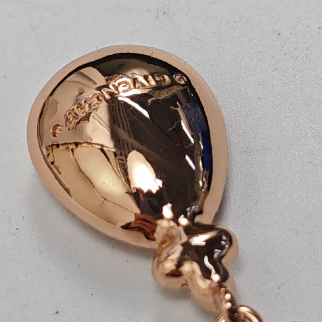 Metal Rose Gold Earrings