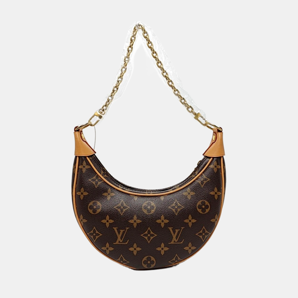 LOOP Monogram Coated Canvas Brown