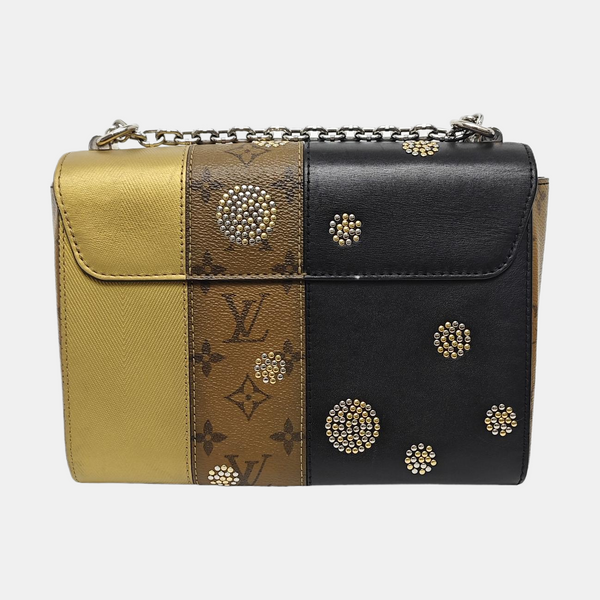 TWIST MM Monogram Coated Canvas Multicolor