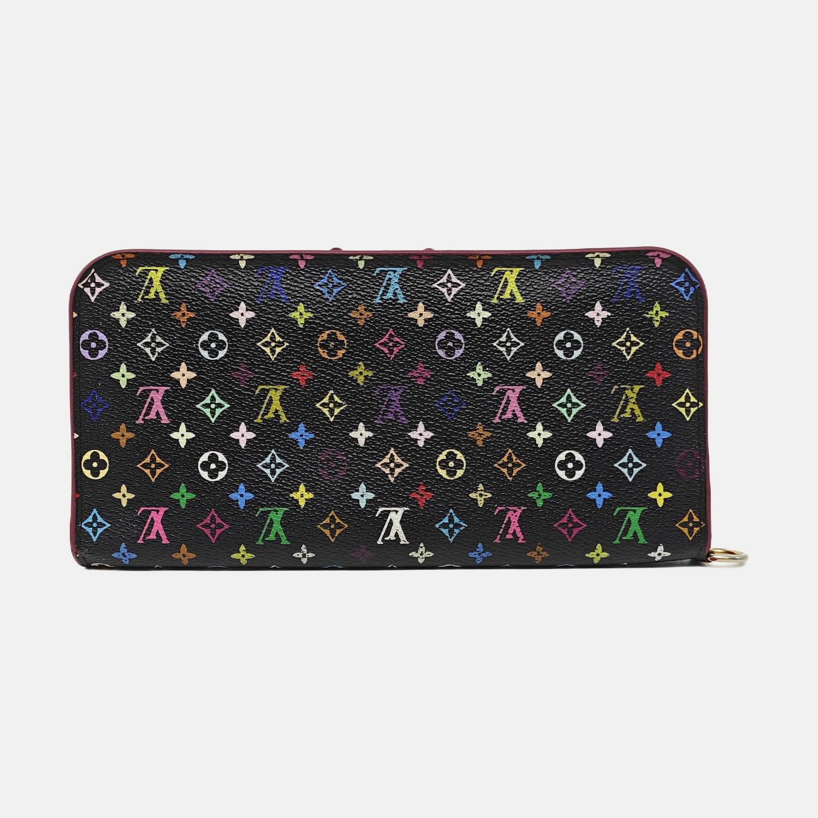 LV × TM INSOLITE Monogram Coated Canvas Black Wallet