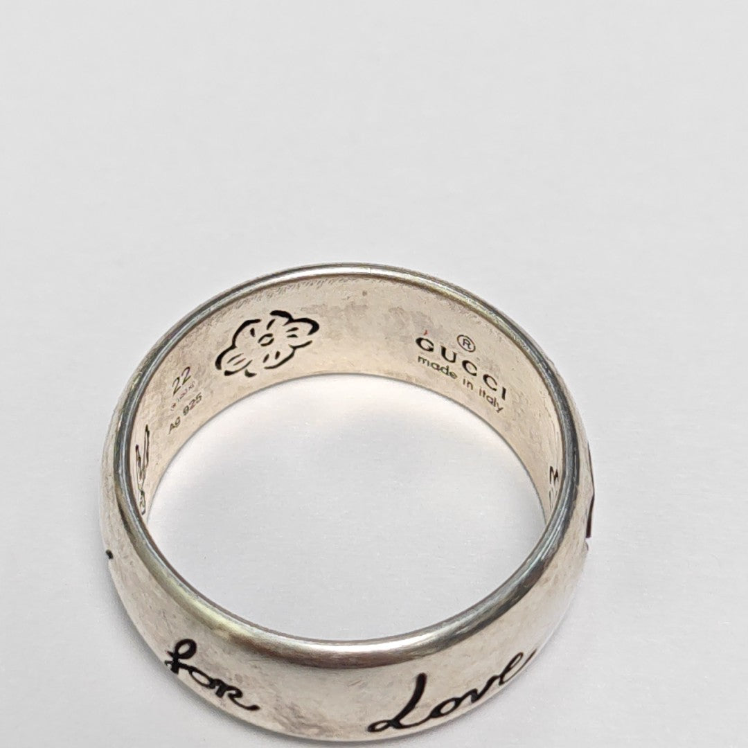 Blind For Love 925 Sterling Silver Ring HK 22