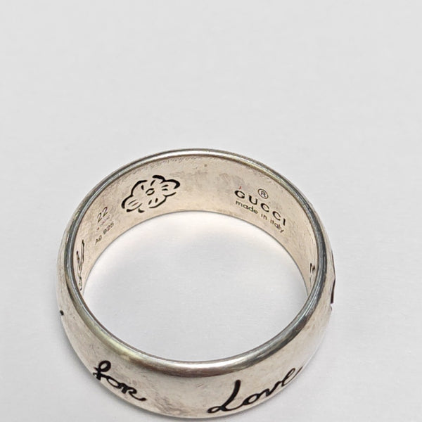 Blind For Love 925 Sterling Silver Ring HK 22