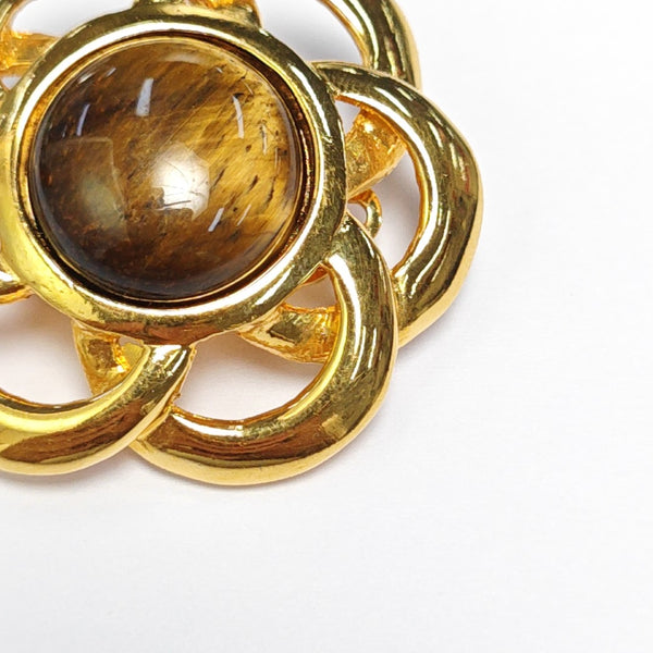 Metal Gold Clip On Earrings