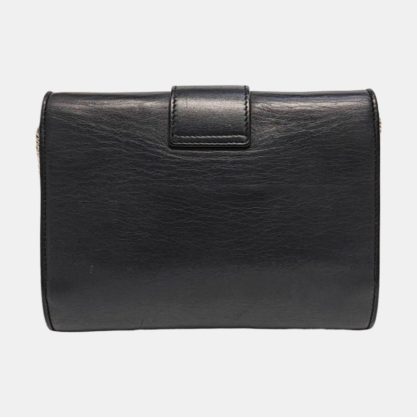 Calfskin Crossbody Bag Black