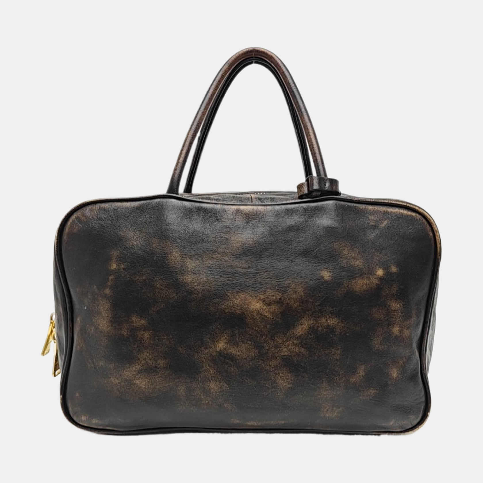Beau Large Lambskin Brown