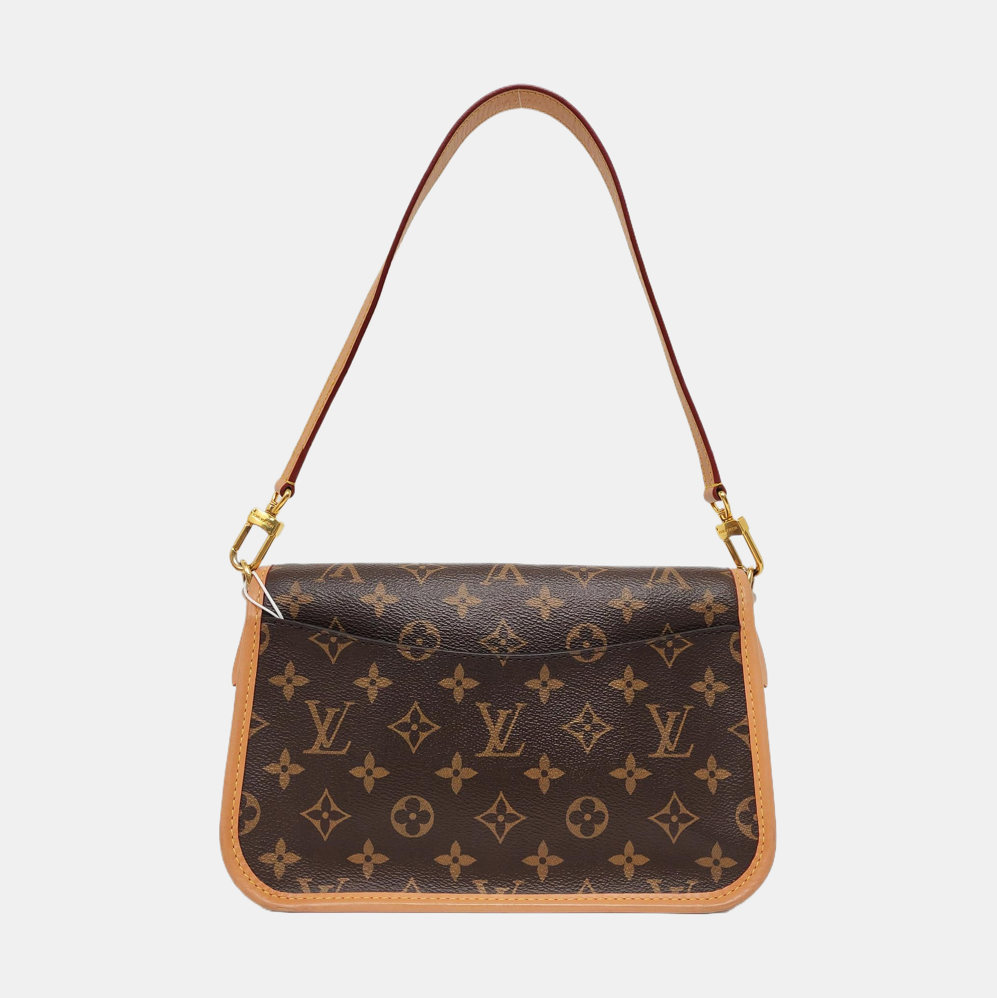 DIANE Monogram Coated Canvas Brown