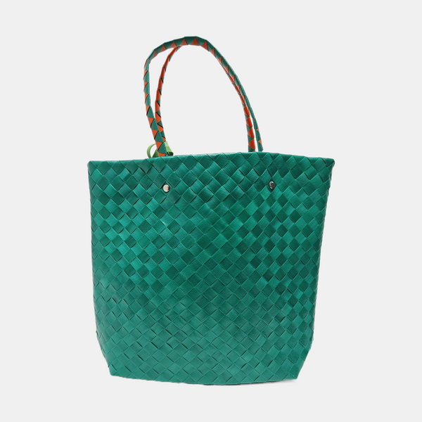 Special Material Top Handle Bag Multicolor