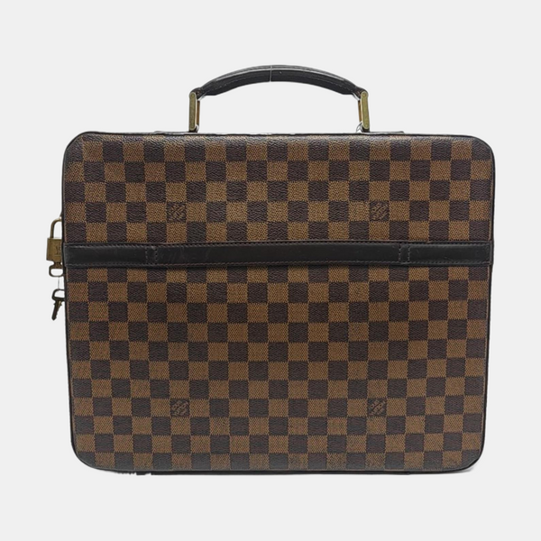 SABANA Damier Ebene Coated Canvas Brown