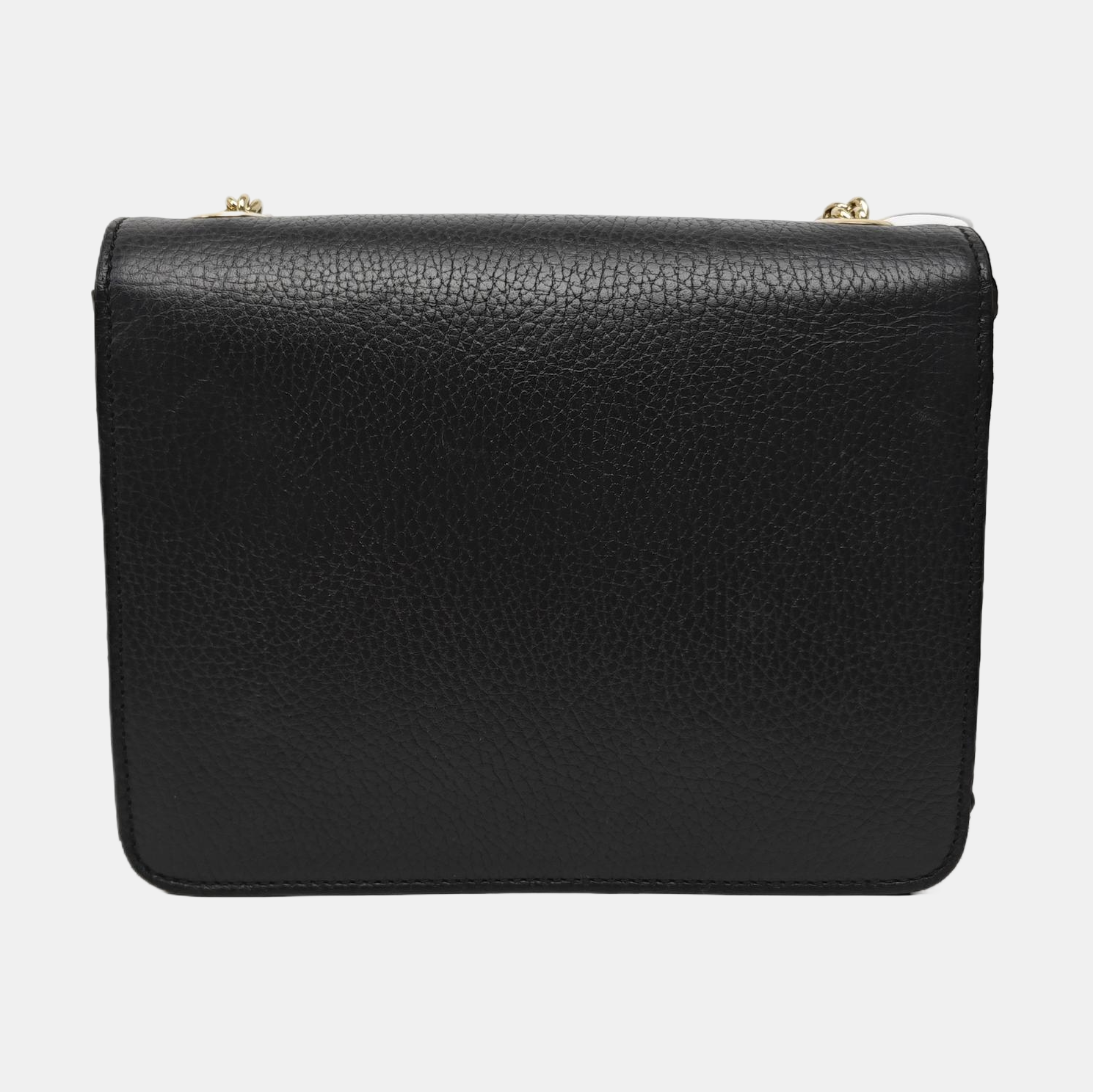 Interlocking G Small Calfskin Black