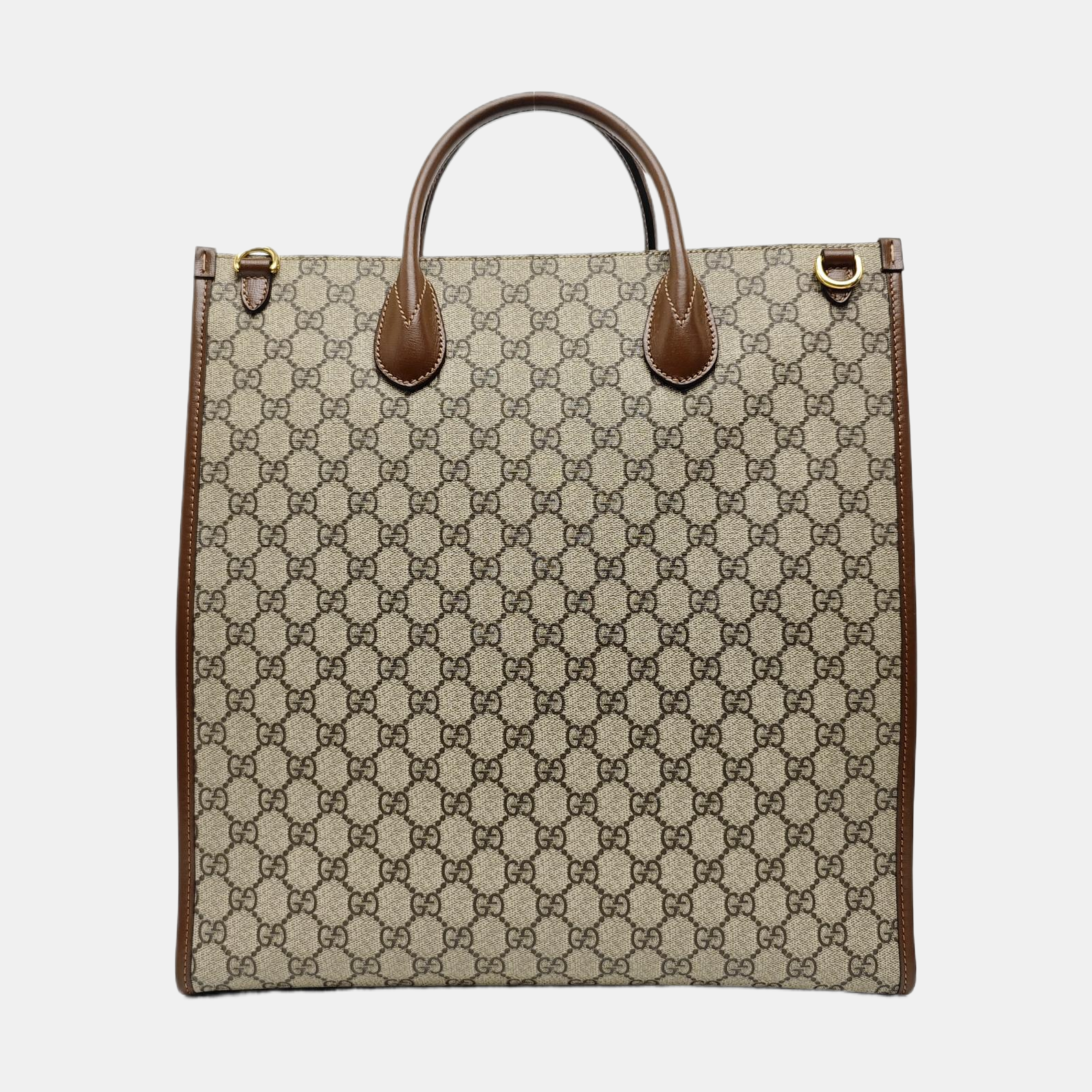 Retro Medium Monogram Coated Canvas Black