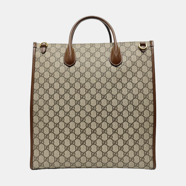 Retro Medium Monogram Coated Canvas Black