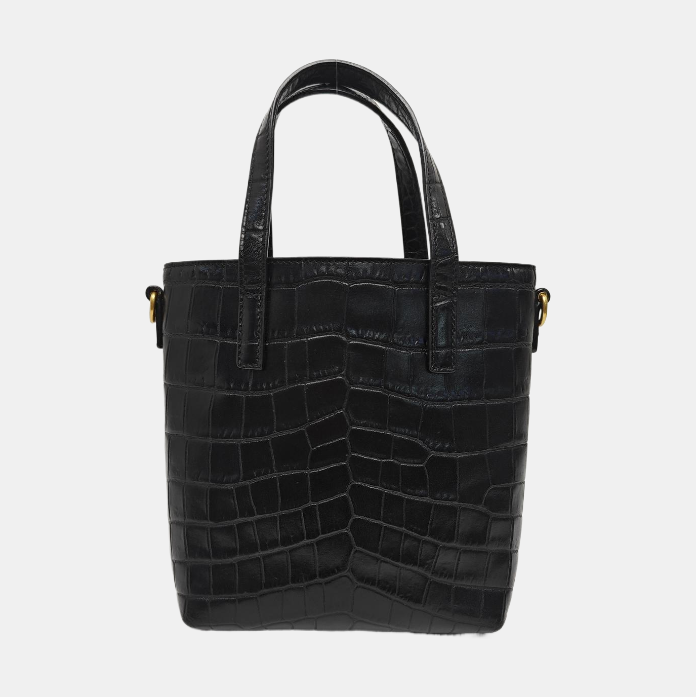 Calfskin Shoulder Bag Black