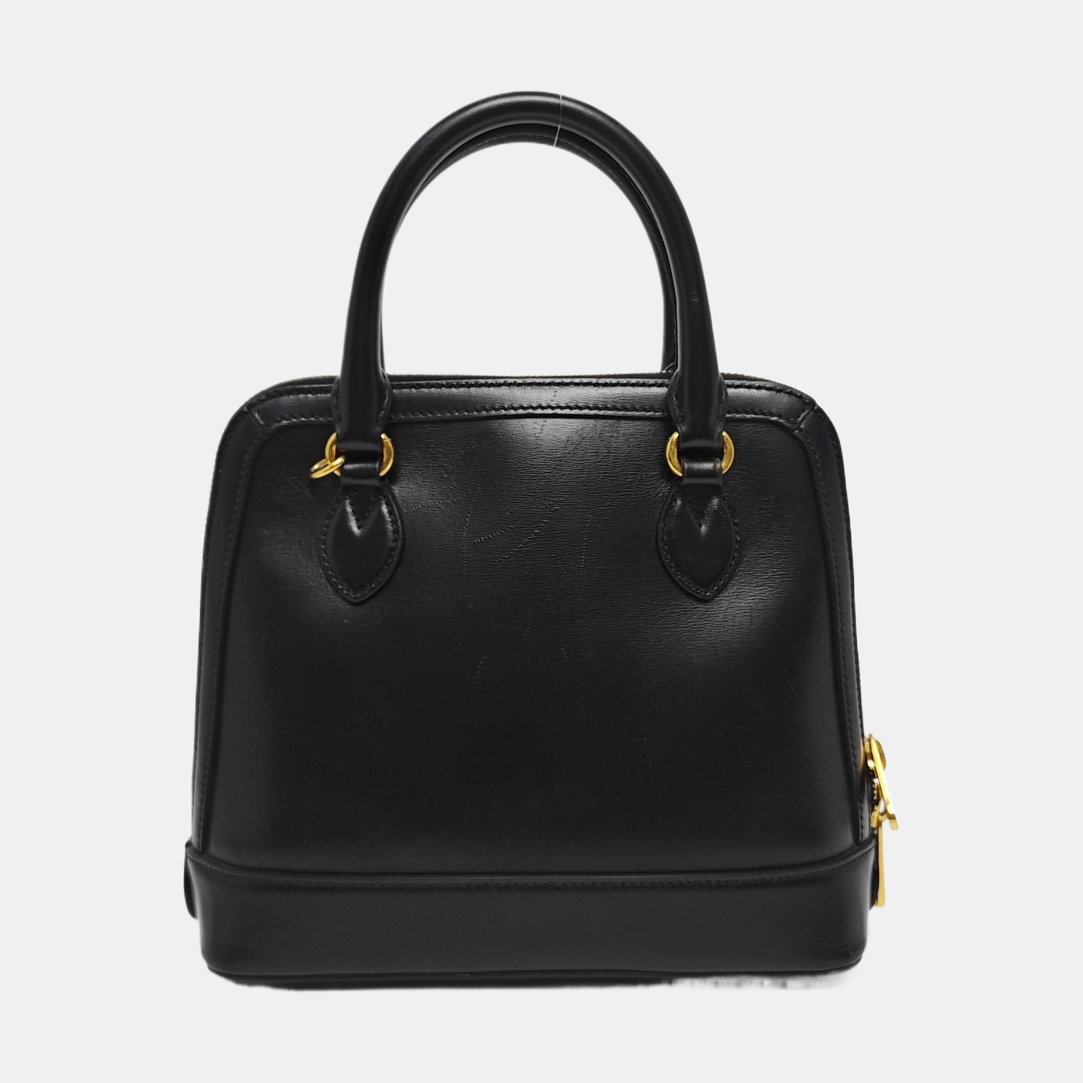 Authenticated pre-owned  Horsebit 1955 Small Calfskin Black - Shoulder Bag at Looply