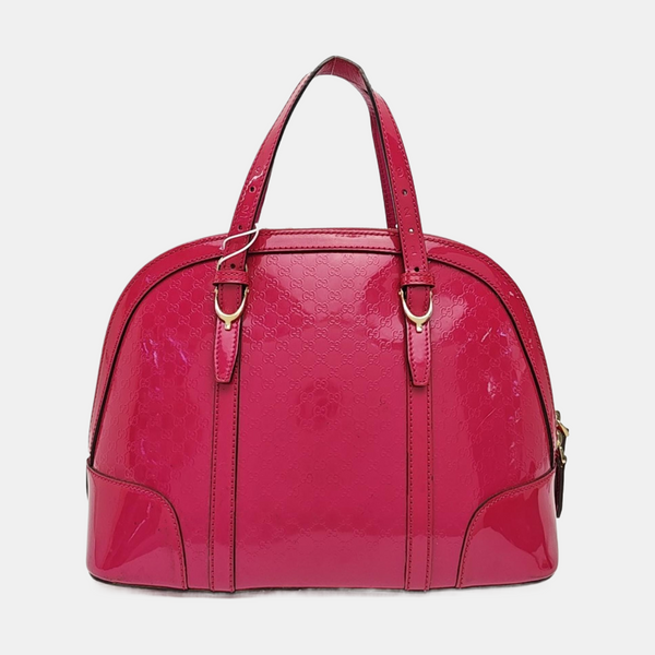 Microguccissima Monogram Calfskin Red